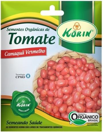 Semente de Tomate Camaquã Orgânico Korin 