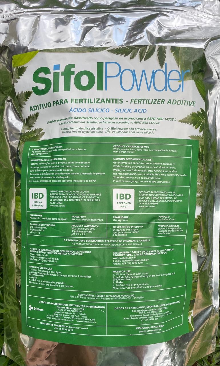 Sifol Powder 1kg - Ácido silícico
