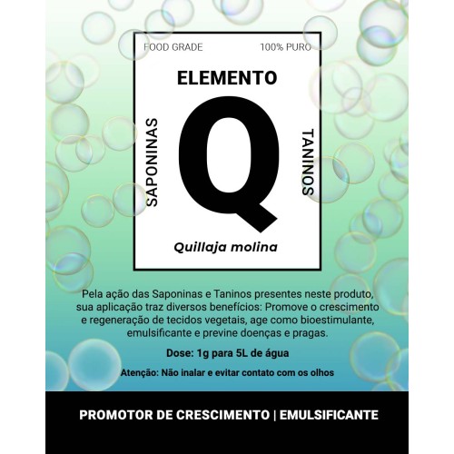 Elemento Q - Quillaja molina - 50 gramas